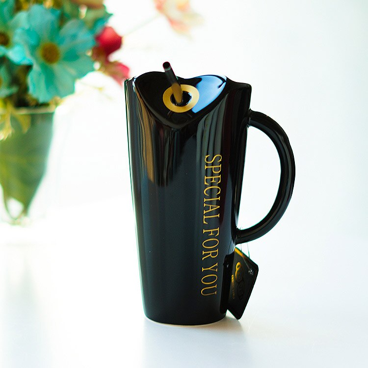 Fashion Straw Coffee Milk Ceramics Mug