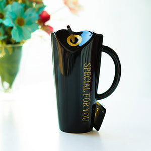 Fashion Straw Coffee Milk Ceramics Mug