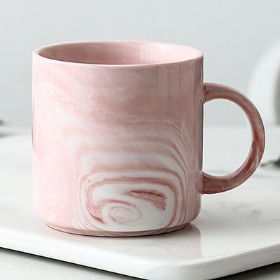 Lover's Gifts Mr Mrs Ceramic Marble Coffee Mug