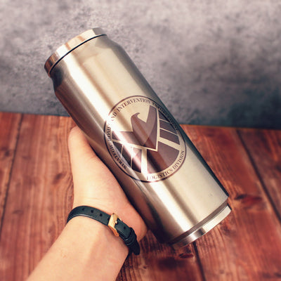 24 Variations Stainless Steel Super Hero Straw Cup Thermos