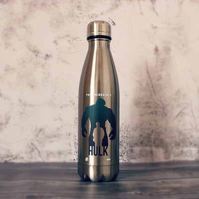24 Variations Stainless Steel Super Hero Straw Cup Thermos