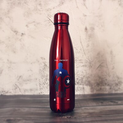 24 Variations Stainless Steel Super Hero Straw Cup Thermos
