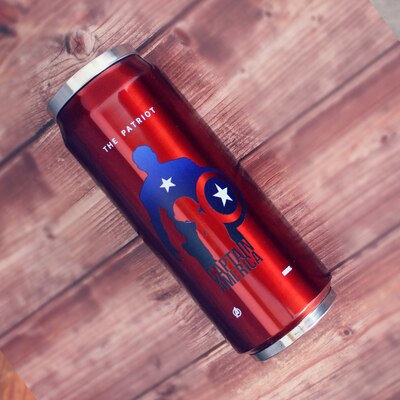 24 Variations Stainless Steel Super Hero Straw Cup Thermos